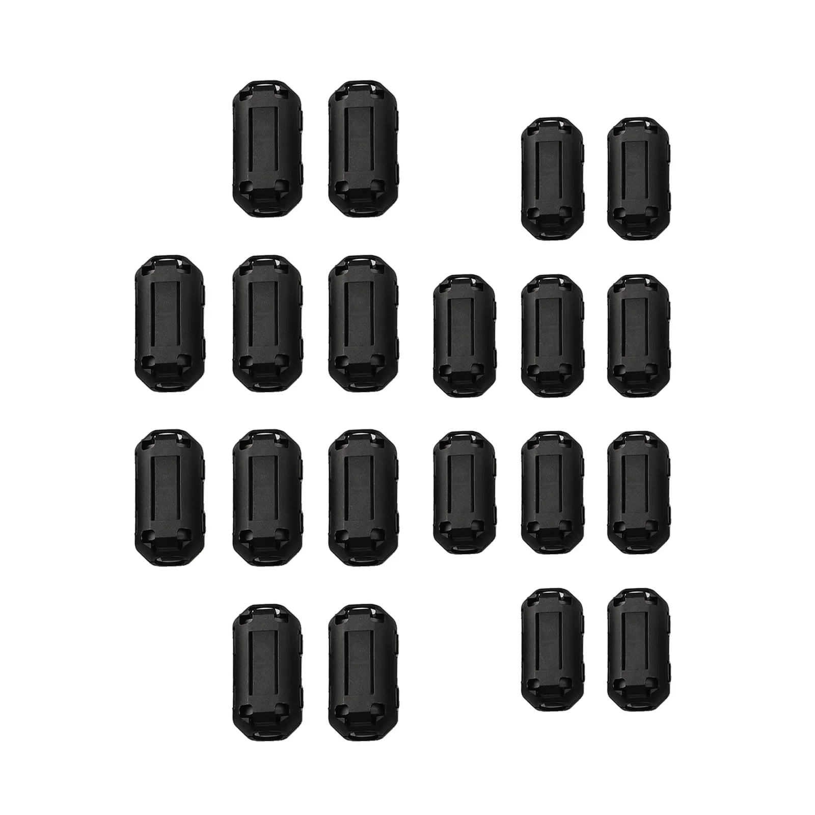 

Cable Protection Electromagnetic Shield 7mm 13mm Clip-On Ferrite Effortless Installation Generous Package Size
