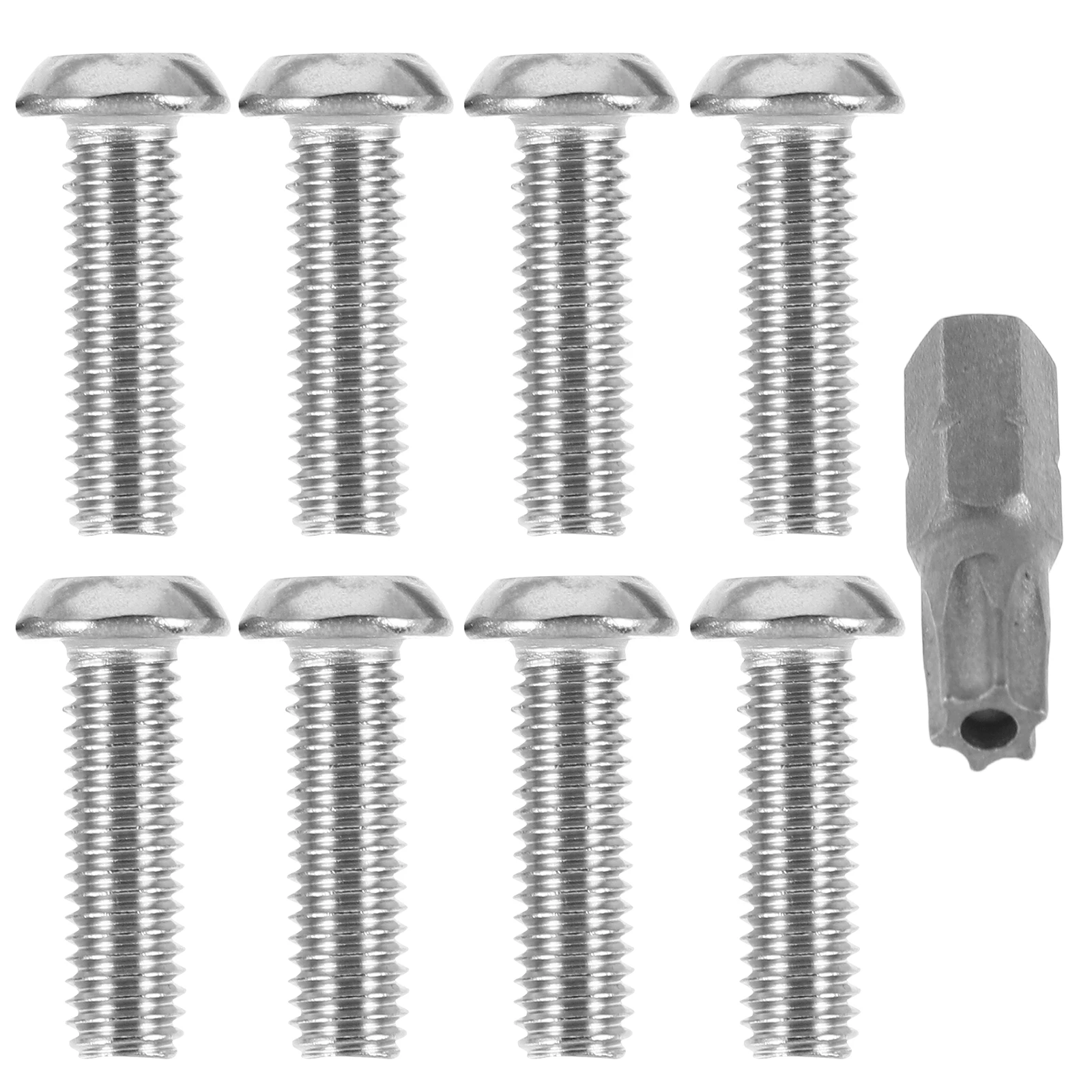 

License Plate Screw Kit Security Screws Hardware Retainers Fasteners Theft Proof Car Plate Long Safe Easy Sturdy Steady Reliable