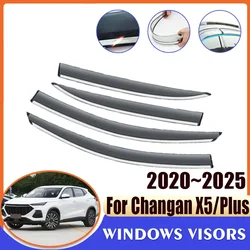 Deflector Windshield For Changan Oshan X5 Plus 2020~2024 2025 Volga K30 Car Window Visor Rain Smoke Guard Cover Auto Accessories