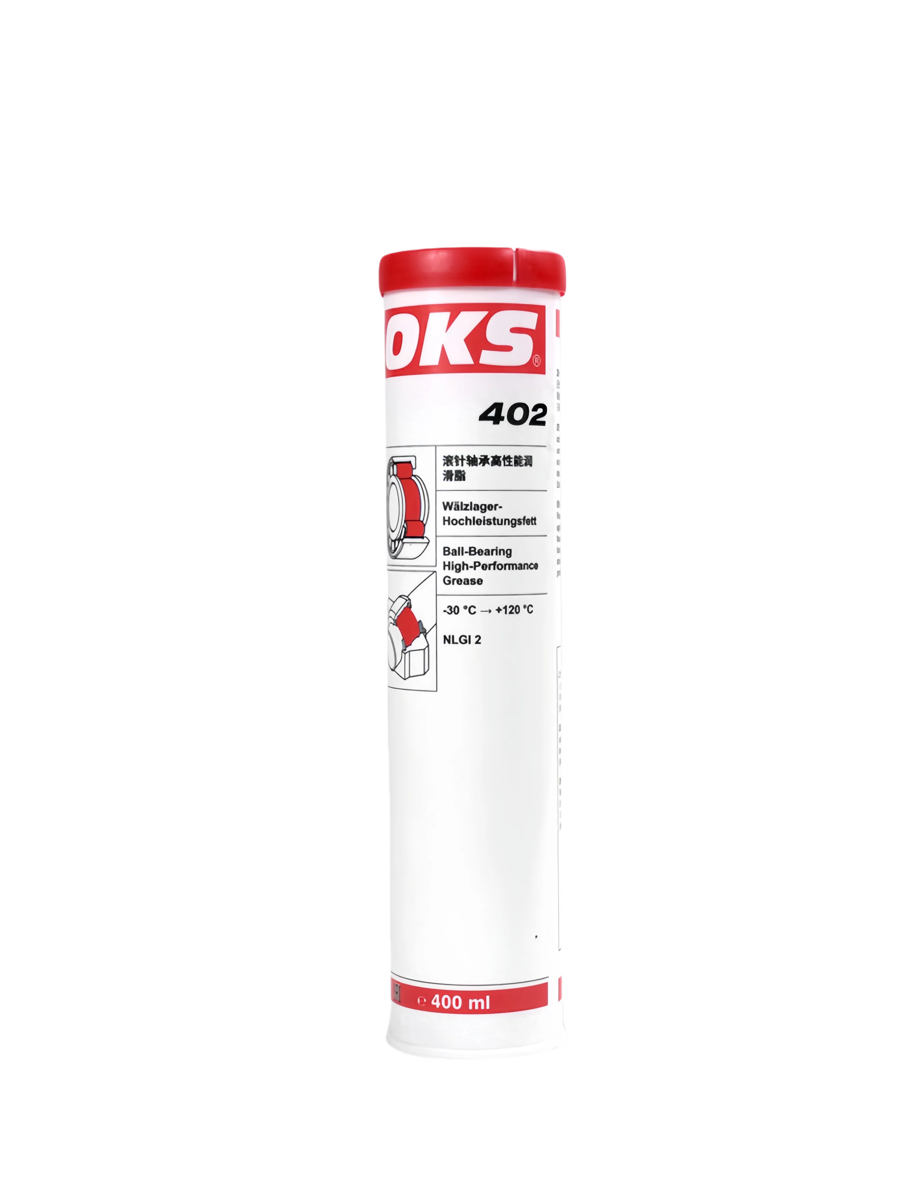 High Performance Germany OKS 402 Ball Bear Grease Multipurpose Grease Good Resistance to Pressure Water corrosion protection