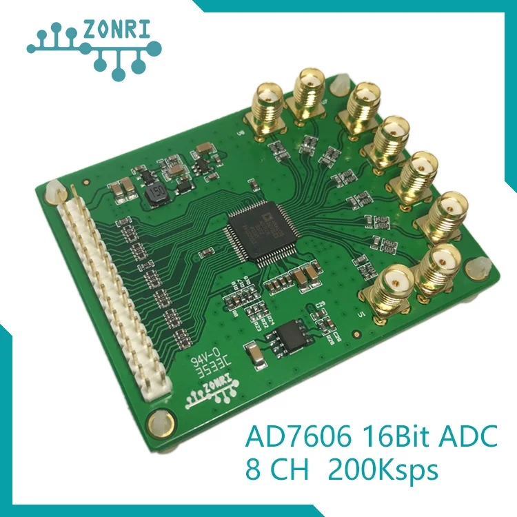 

1pcs AD7606 data acquisition | synchronous sampling module 16 bit ADC module / 200 KSPS external benchmark