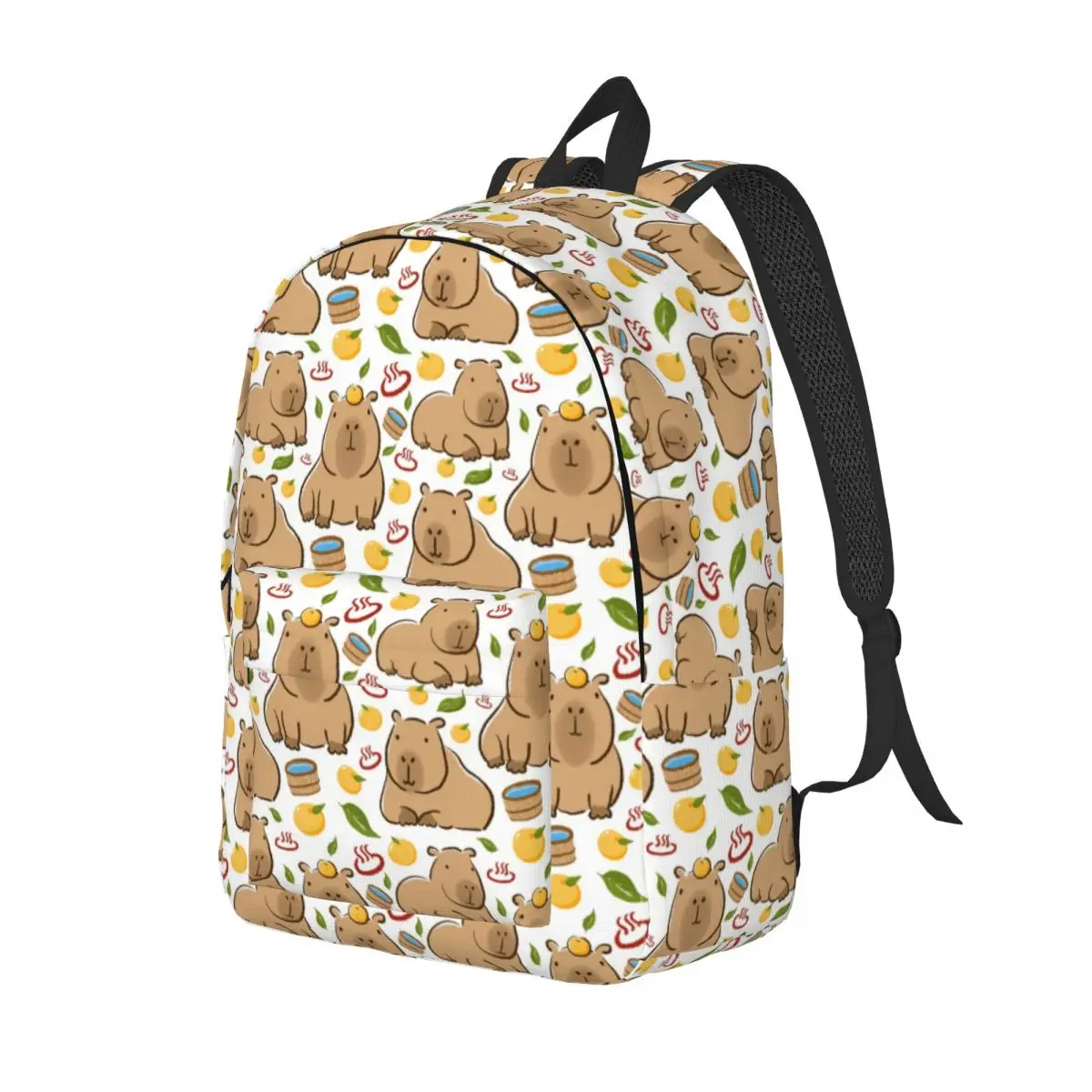 Capibara Yuzu Onzen Zaino modello bagno per ragazzo ragazza bambini studente scuola bookbag zainetto asilo borsa primaria sport