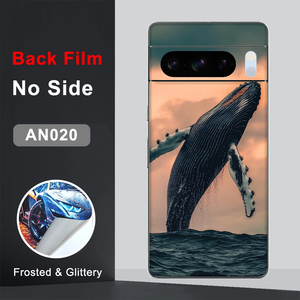 Casekid Skin per Pixel 9 Pro XL Back Film Google 8 Sticker 8A 7A 6A 6 decalcomania protettiva Wrap Phone Soft Back Screen Protector