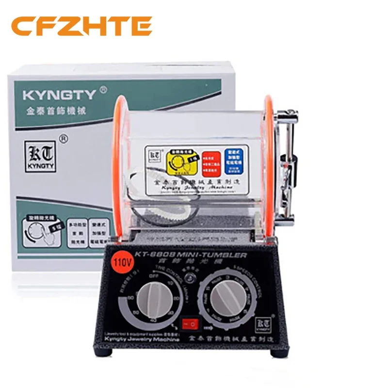 3kg Capacity Jewellery Drum Polishing Machine
