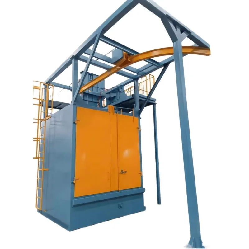 Industrial Hook Type Shot Blasting Machine High Efficiency Abrasive Shot Blasting Machine for Metal Surface Rust Removal