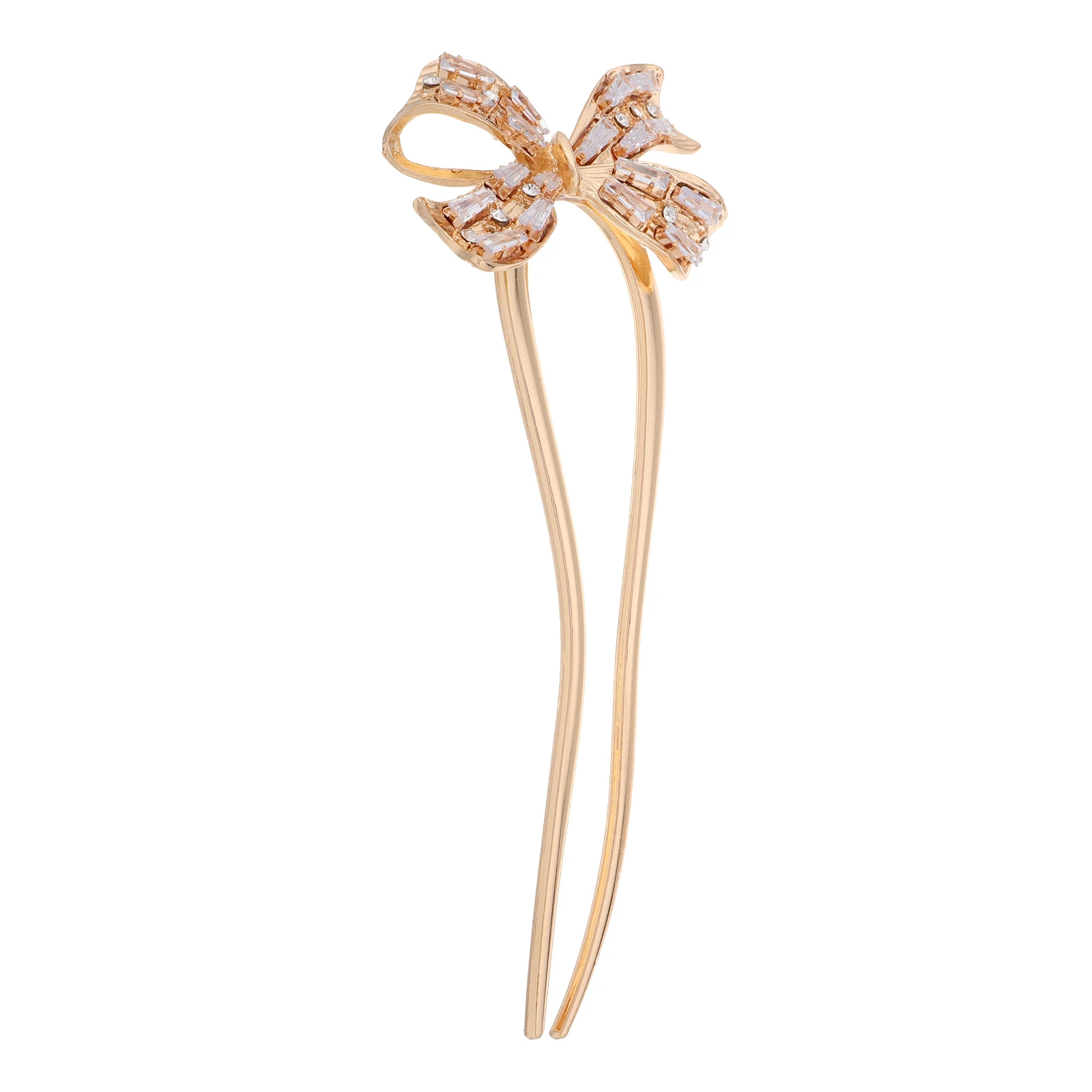 

Bow Hairpin Chinese Hairpins Stick French Bun Hairpina Zinc Alloy Holder Bridegroom Fork