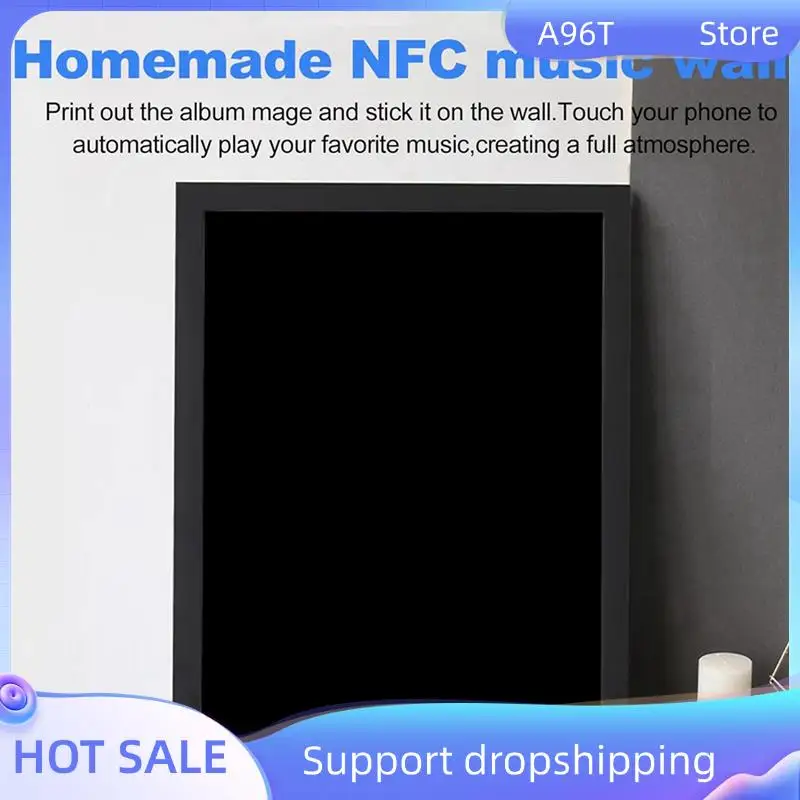 

A96T 600 шт. NFC-метки, наклейка с чипом NTAG213, пустые наклейки NFC, клейкие этикетки, RFID-метки, перезаписываемая память 144 байта