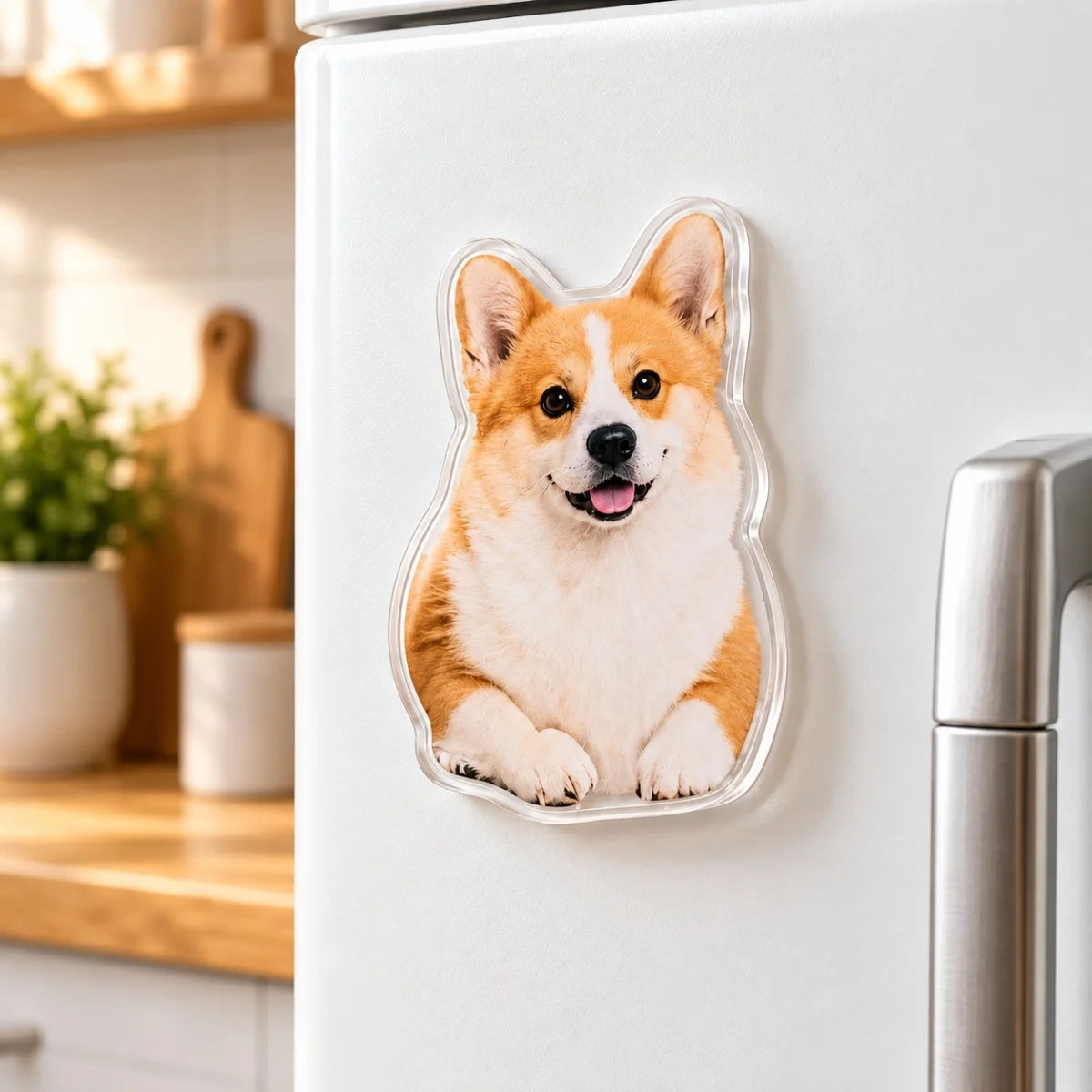 Imanes de acrílico personalizados para nevera: la opción perfecta para la decoración del hogar; crea una pieza de arte decorativa única y exclusiva.