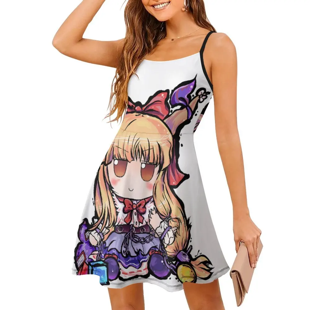 Suika Ibuki struction o Touhou-Robe à Bretelles pour Femme, Créative, Sexy, Drôle, Nouveauté, Robes de Vacances, Vente