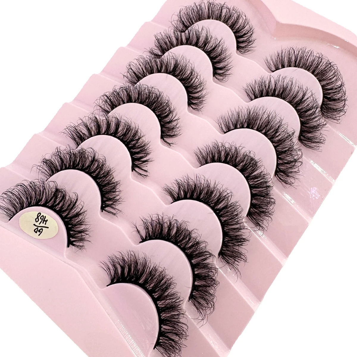 HBZGTLAD 7 Paar Wimpern 3D Nerzwimpern Dick & Flauschig Weiche Wimpernverlängerung Natürliche Falsche Wimpern Make-up Nerzwimpern – Detail 10