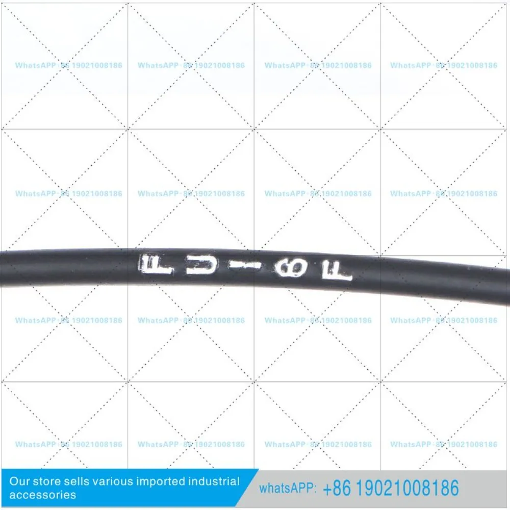 Fiber optic sensor dual-wire combined threaded mount M6 diffuse reflection FU-6F