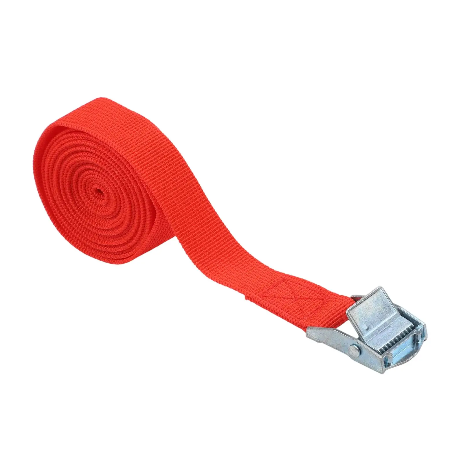 Nylon 2M Lashing Strap with Zinc Alloy Buckle for Cargo Tie Down and Load Security with Quick Release Function