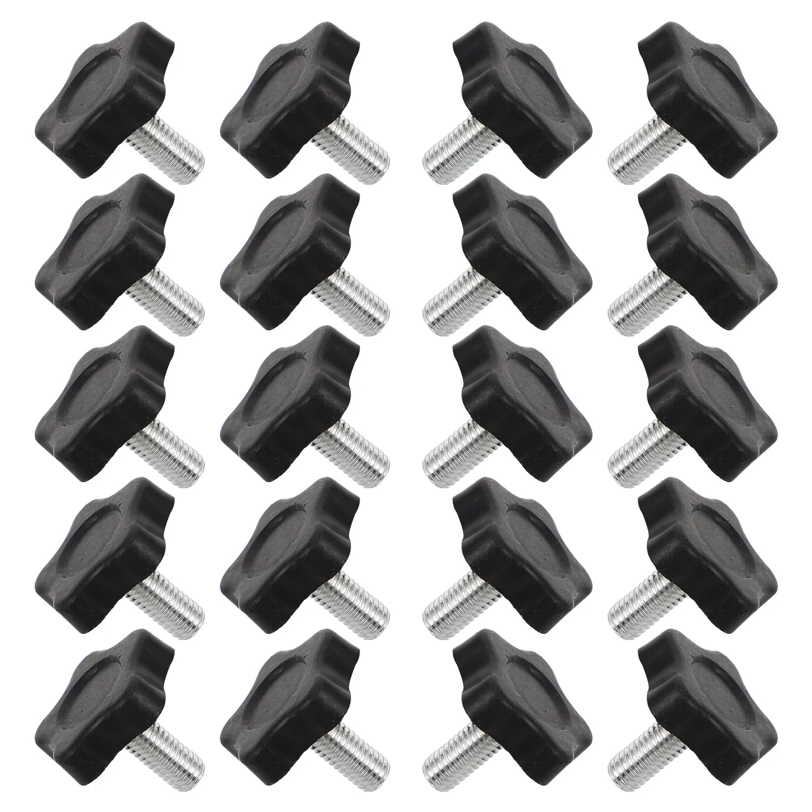 

20Pcs Furniture Levelers Adjustable Height Screw Feet Heavy Duty Leg Levelers for Tables Chairs Cabinet Floor Protection Pads