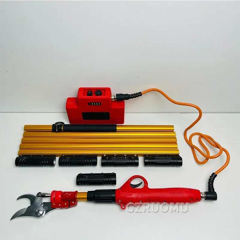 

Electric Extended Lithium Battery Fruit Tree High Branch Scissors Pruning Shear Rechargeable Gardening Scissor