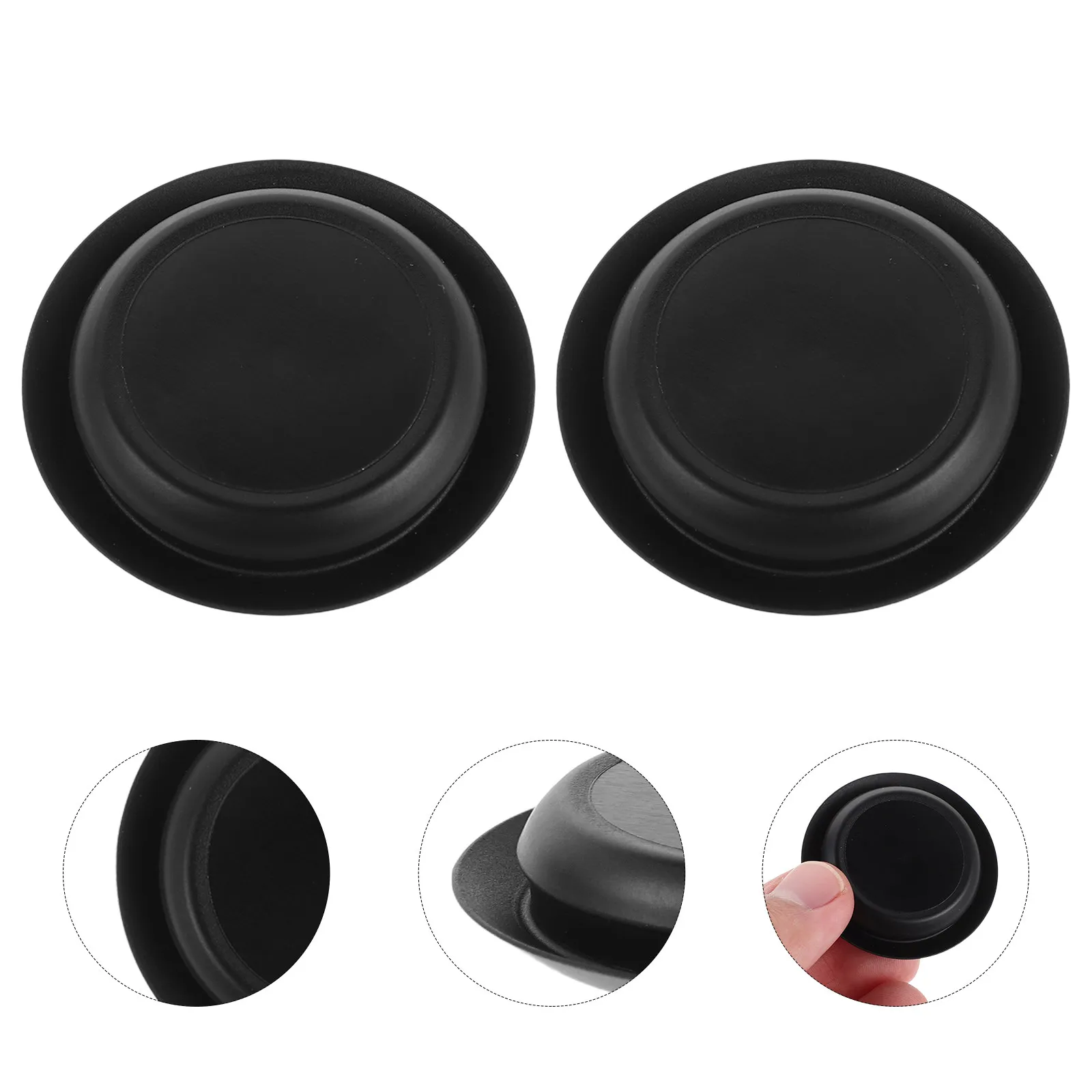 30Pcs Universal Car Door Sealing Plug 32Mm Rubber Hole Cover Engine Cover Protection Gasket Door Edge Protector Shock Absorption