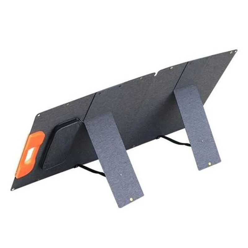 المحمولة 100 واط لوحة طاقة شمسية قابلة للطي 18 فولت المزدوج USB نوع-C تيار مستمر ميناء شاحن بالطاقة الشمسية لمحطة الطاقة RV التخييم خارج الشبكة التعتيم #2