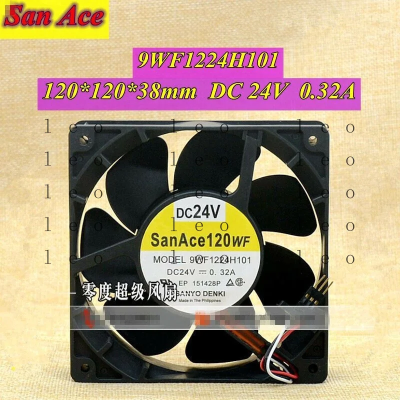 

Вентилятор охлаждения оборудования EE 1PC 9WF1224H101 24V 0.32A 120*120*38мм *см