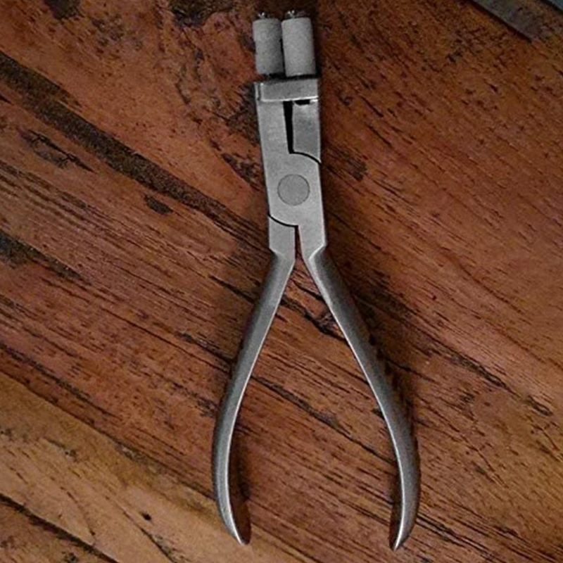 ipiip Occhiali da vista Morsetto per riparazione Strumento manuale Regolazione del telaio Piegatura Tempio del ponte Adatto per