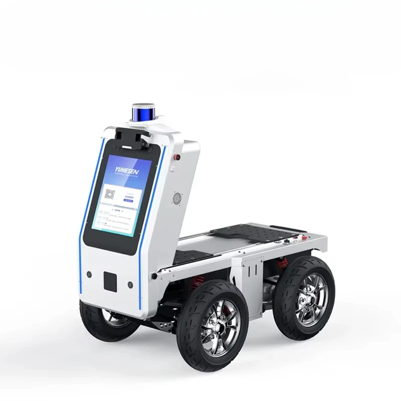 Autonomous Self Driving Outdoor Delivery AGV Robot Chassis Unmanned Vehicle Patrol Collaborative Robot