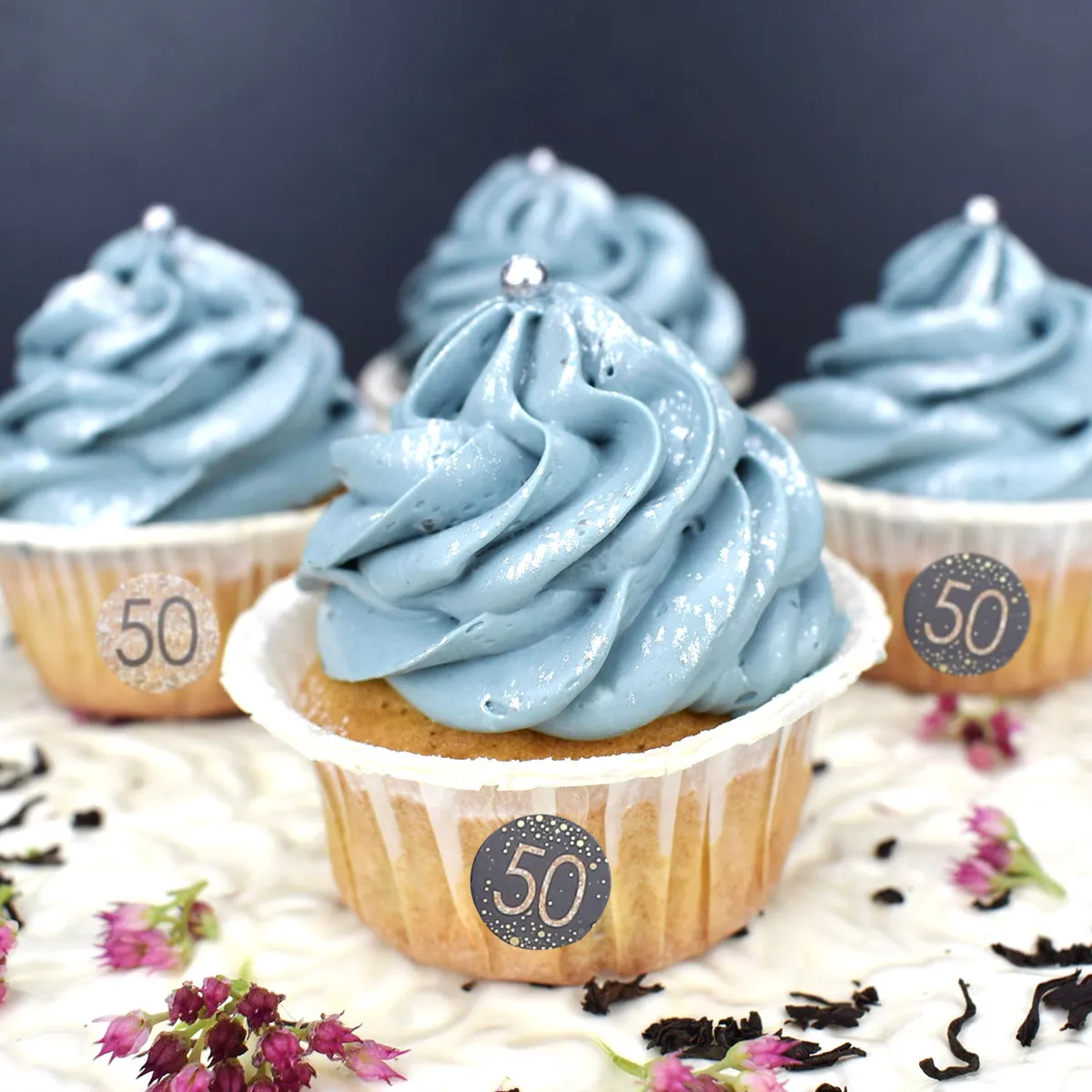 

2 Sheets High Quality Paper Number Stickers for Birthday Party Decoration Anniversary Celebration Table Card Gift Wrap