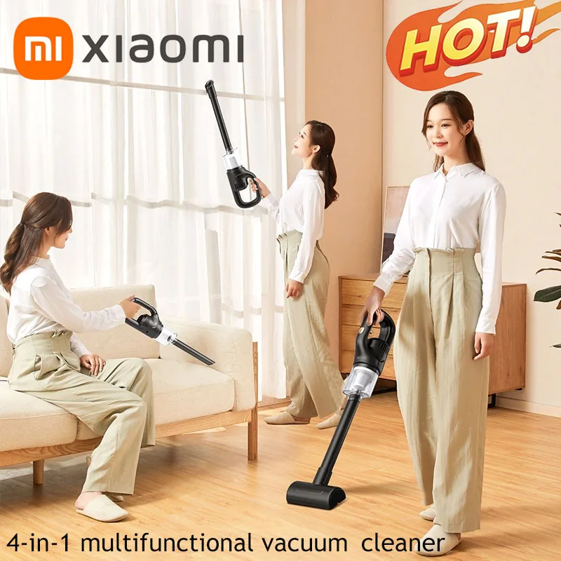 Xiaomi Wireless Handheld Vacuum Cleaner Cordless Handheld Vacuum Chargeable Auto Vacuum for Home & Car & Pet Mini Vacuum Cleaner