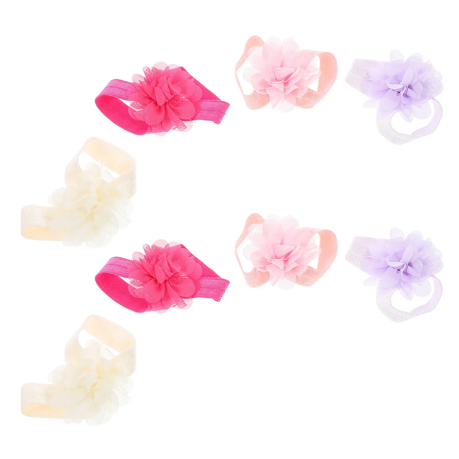 4-pares-de-faixas-para-pes-de-bebe-com-decoracao-floral-material-de-chiffon-macio-e-elastico-acessorio-para-fotografia-de-recem-nascidos-lacos-para-pes-descalcos-de-meninas-e-meninos