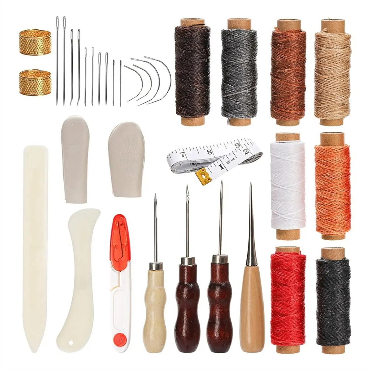 KSOL 34-Piece Binding Kit. Hand Binding Tools for Beginners. Binding Kit Tool Set. Suitable for DIY Binding Craft.