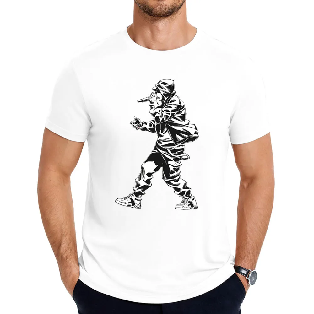 

Summer bestseller on AliExpress pure cotton trendy T-shirt i am music print Men's clothing y2k New Tops casual&tees