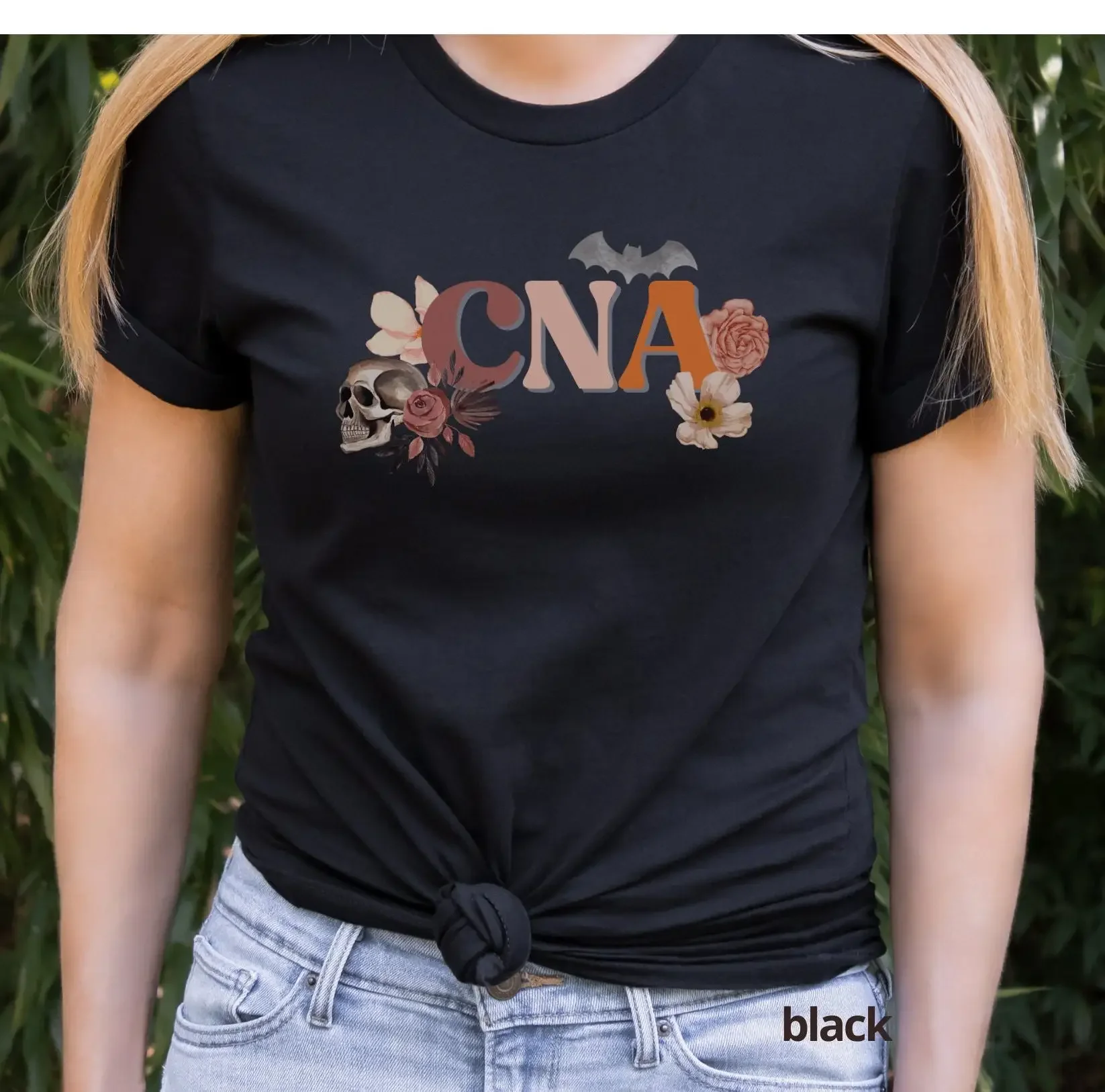 

Cna Halloween Shirt Nurse T Cute Funny Party