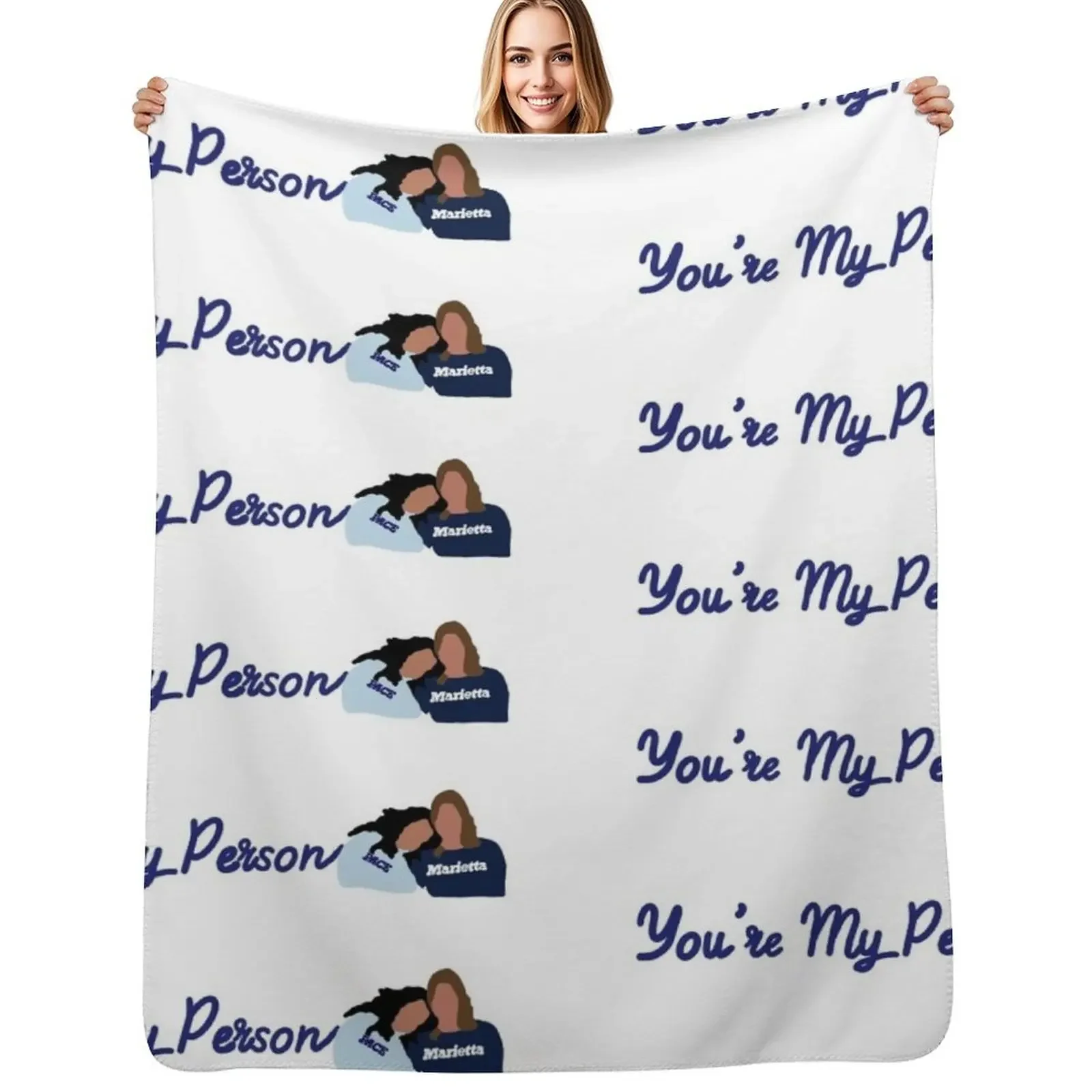 

Одеяло «Ты моя личность» Retros Покрывала в стиле аниме Мягкое плед-одеяло