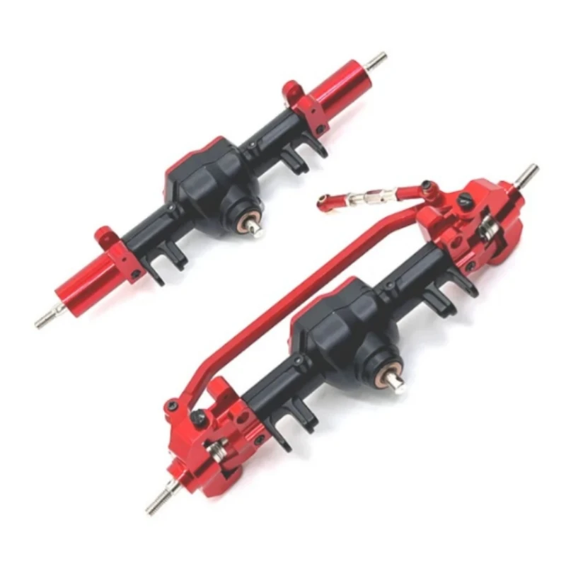 MN 1/12 MN128 MN86 G500 용 금속 업그레이드 전면 및 후면 차축 차동 원격 제어 자동차 부품