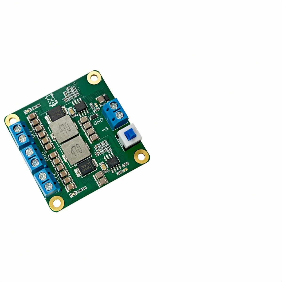 DC Step-Down Power Module, Input 5-60V, Adjustable Output 5V-20V, 5A, Low Noise, Ripple 3mV