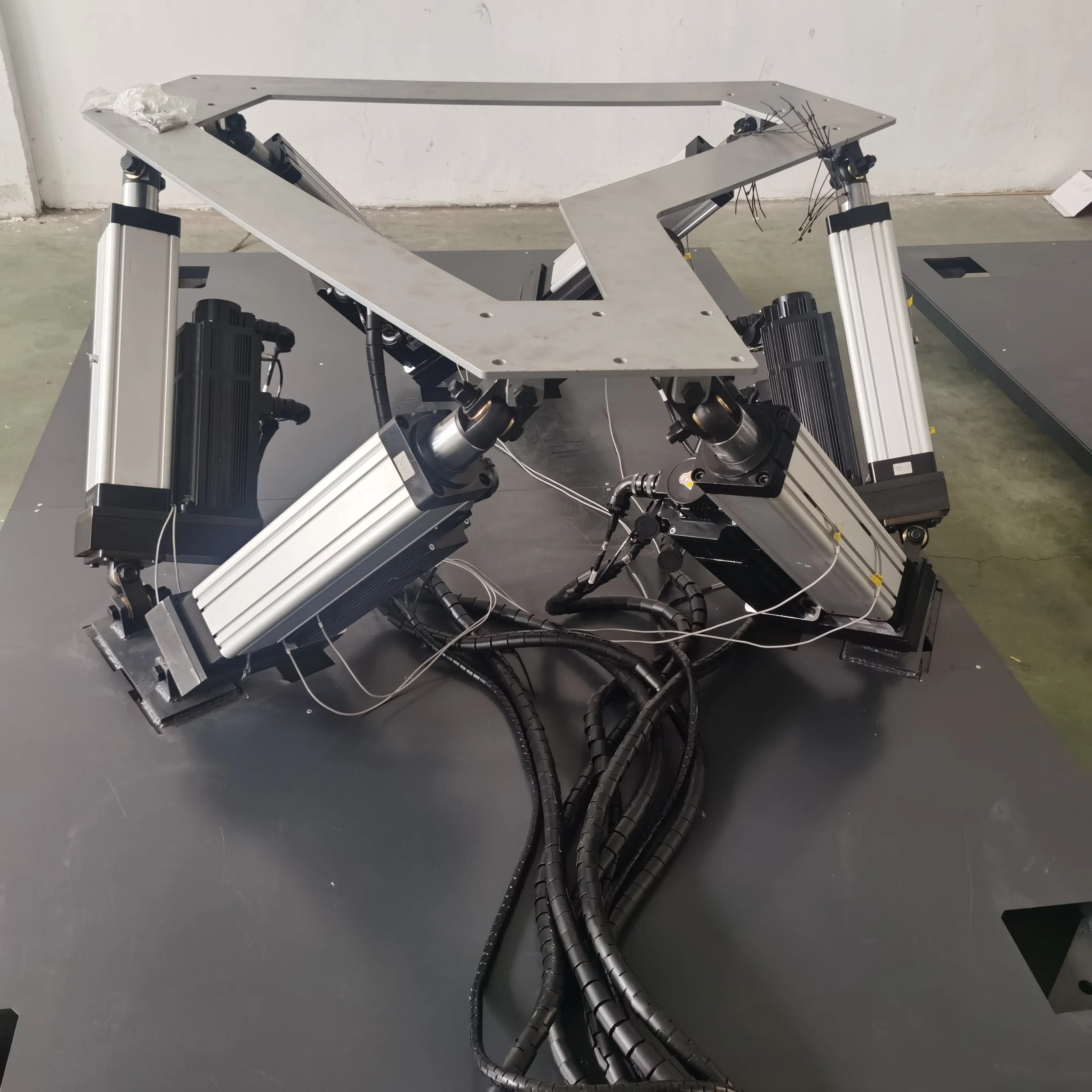 Sim Racing Linear Actuators Flight Simulator 6 Dof Motion Platform