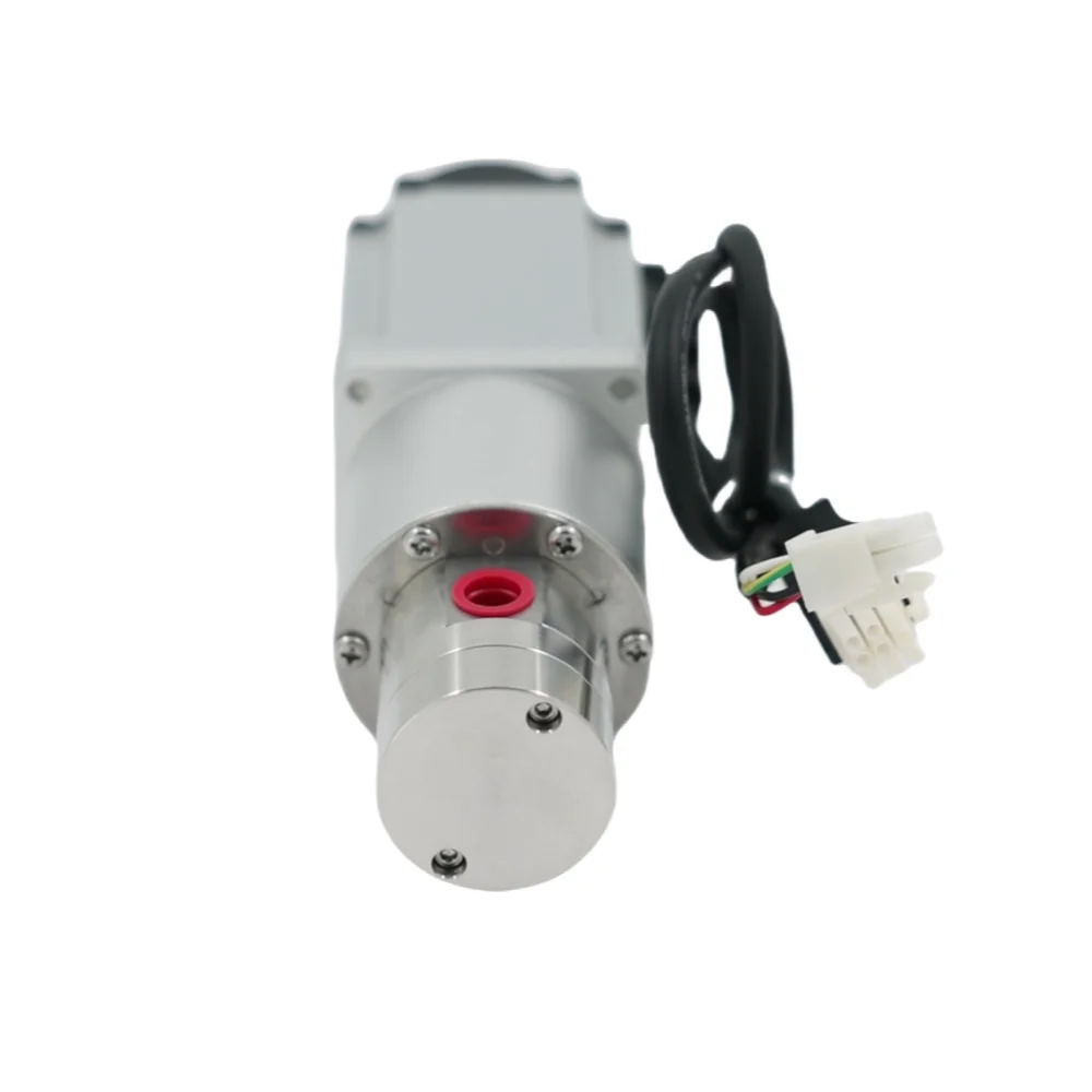 مضخة تروس مغناطيسية من الفولاذ المقاوم للصدأ مباشرة من المصنع لتعليب حمض الماء غير النبضي للتصنيع