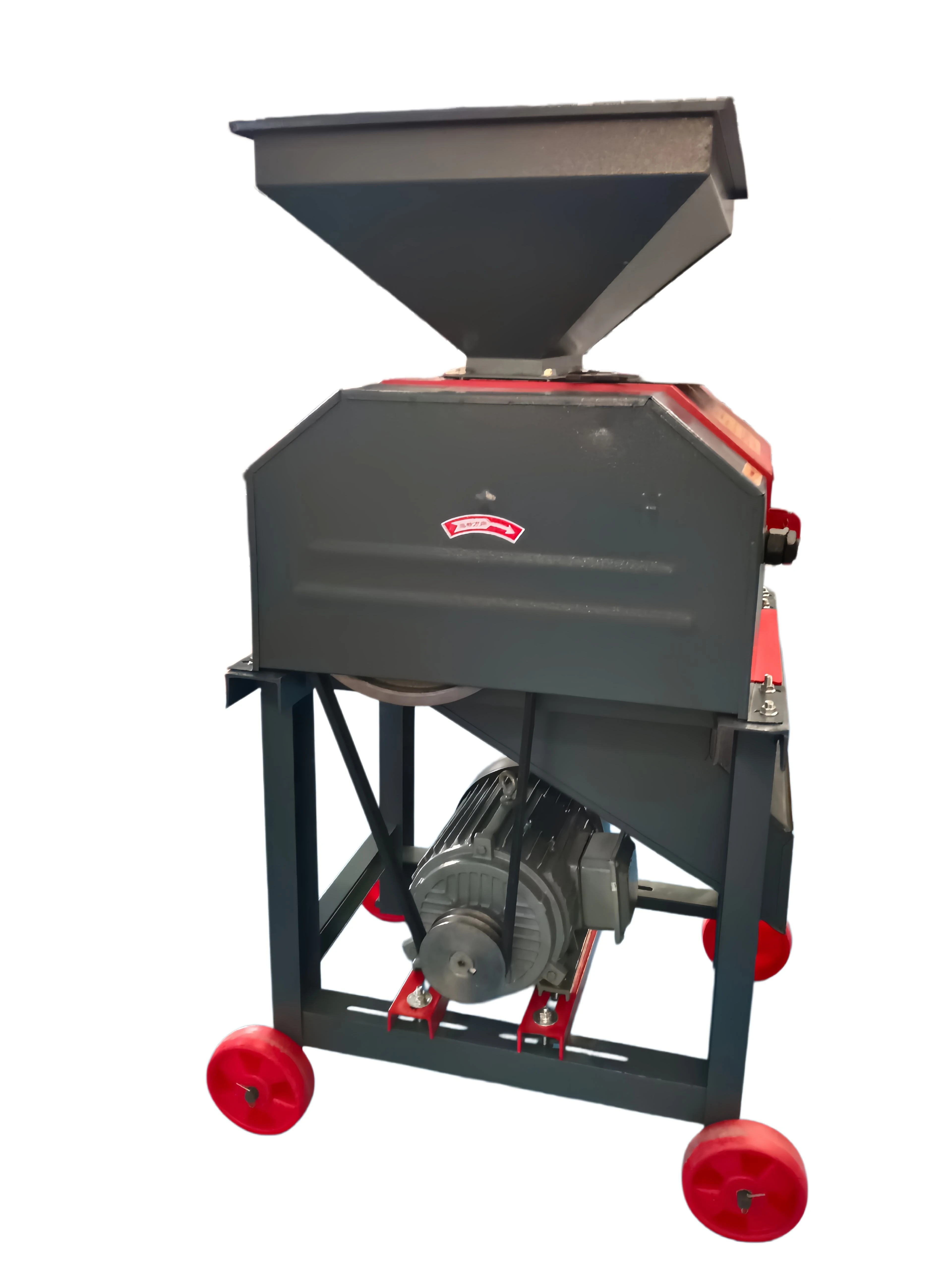 Low Noise Farm Feed Grinder Electric Corn Palm Kernel Grain Shredder Crushing Processing Machine