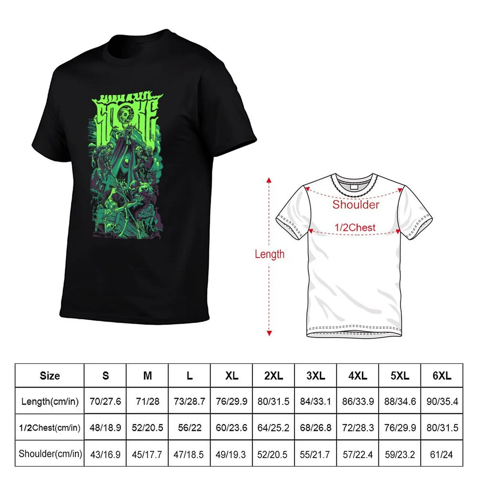 Monster Burial T-Shirt Industrial Work Tee Shirt