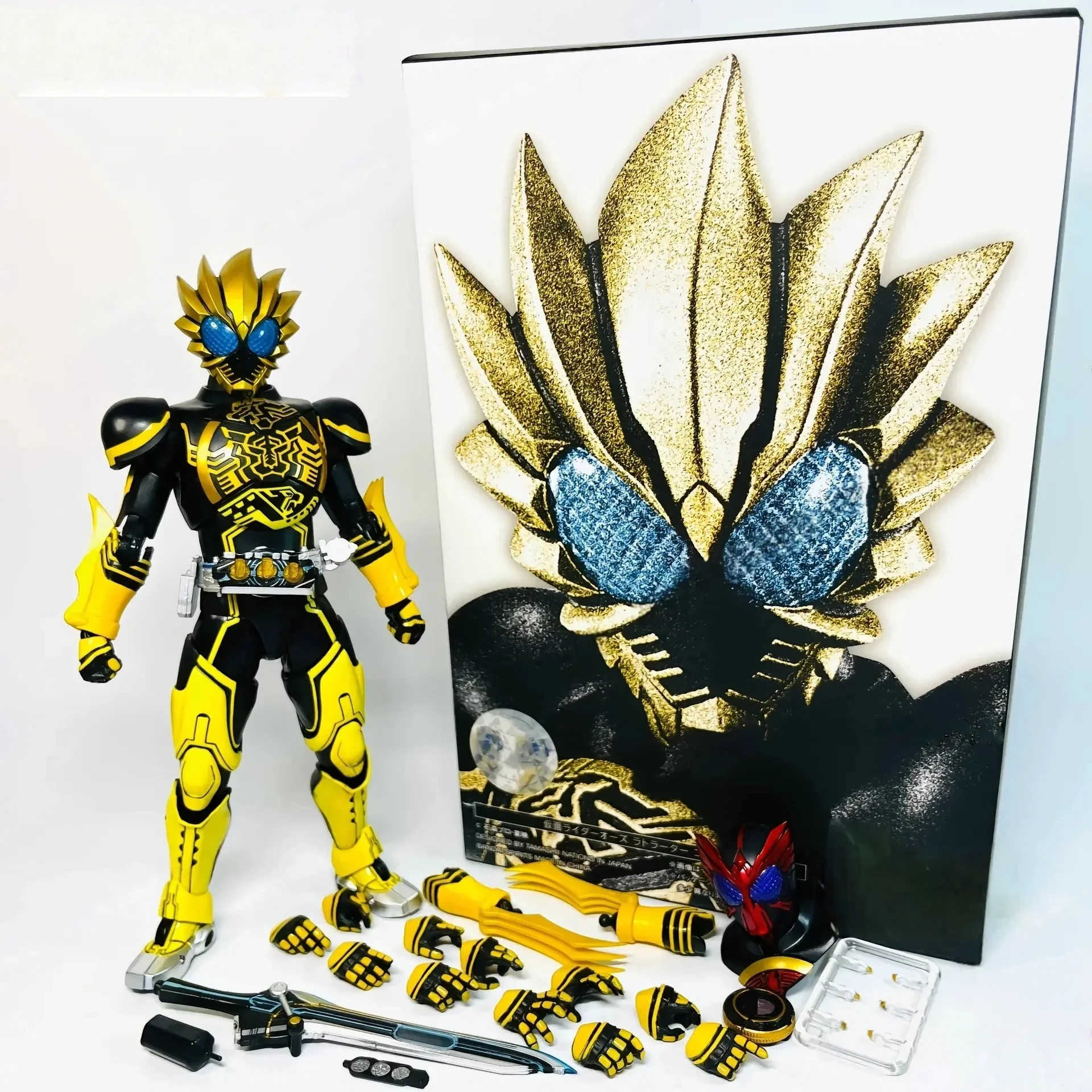 Neue Bandai Shf Kamen Rider Kabuto Grundform 10. Jahrestag Gedenkknochenschnitzerei Actionfigur Jungen Geburtstag Spielzeug Geschenk