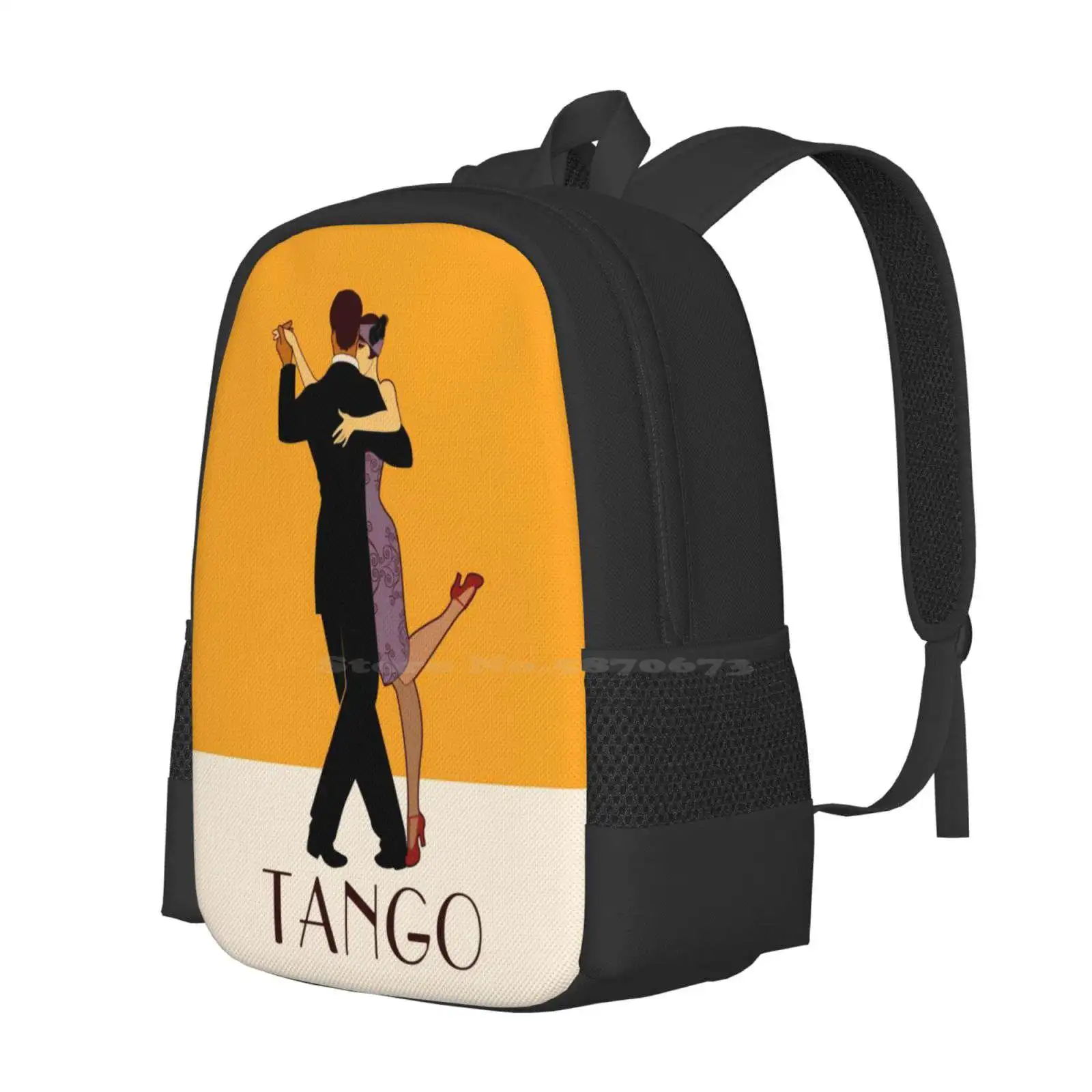 Art Deco Argentine Tango A Dreamer`S Dance Vintage Retro Art Argentina Buenos Aires Montevideo Fashion Pattern Design Travel