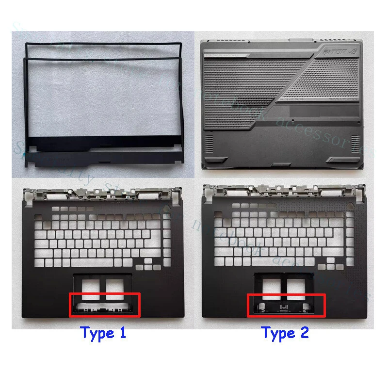 

Корпус (передняя панель, подставка для рук, нижняя крышка) A+ для Asus G713R G713Q G713P G733Z G733C