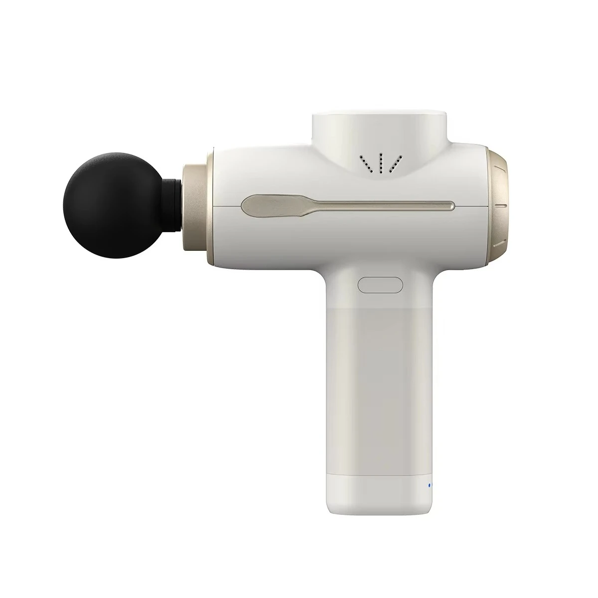Tissue Body Muscle Massage Gun with Lcd Screen Handheld Fascia Gun Variable Amplitude Massage Deep