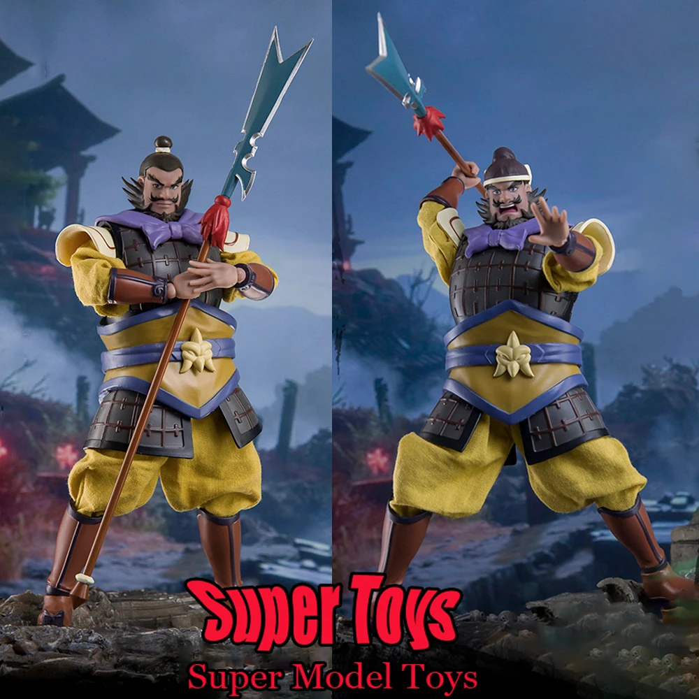 

Keep Going 1/12 Scale Men Soldier Zhang Fei Romance Of The Three Kingdoms Animated Version Full Set 6'' Action Figure Doll