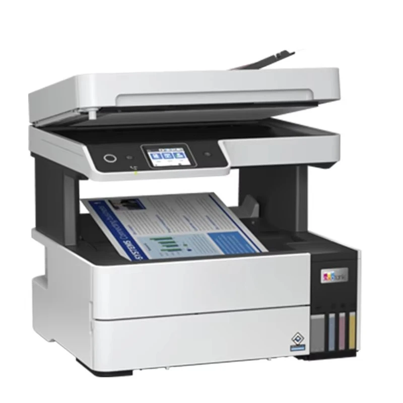 High Quality Yunli A4 Color Commercial All-In-One Printer Machine L6468 USB Interface 4800*1200dpi 1-Year Warranty Stock 2.4inch
