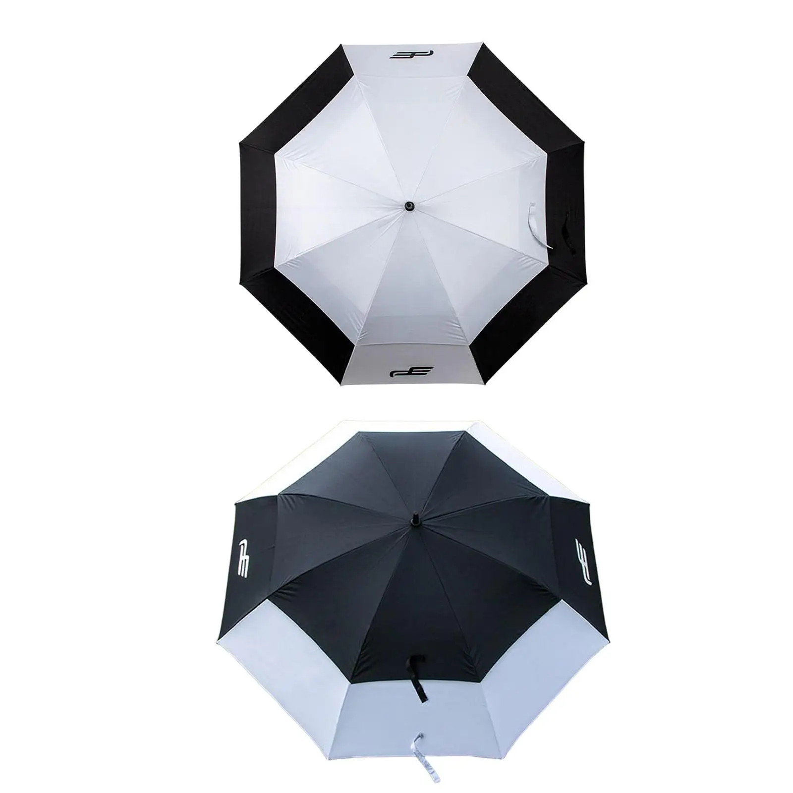 53 inch Golf Umbrella Sun Rain Umbrella Automatic Open Vented with Double Canopy