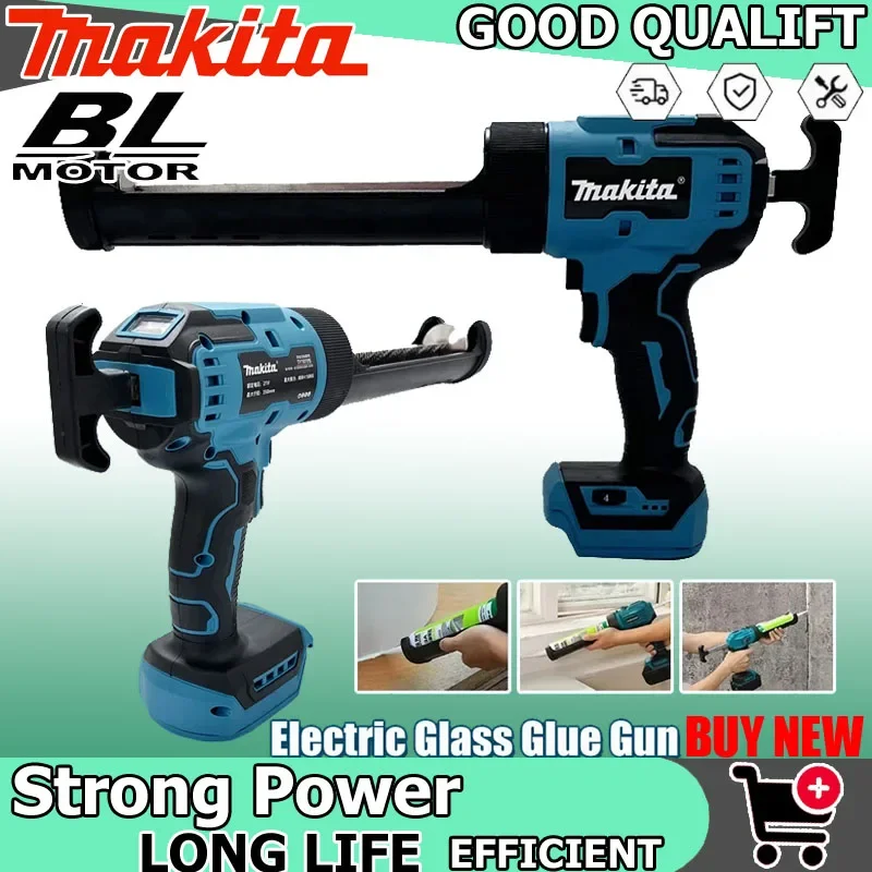 

Makita Tool Wireless Glass Doors Windows Filling Sewing Gun Electric Glass Glue Gun Cement Glass Adhesive Glue Seal Sealant Tool