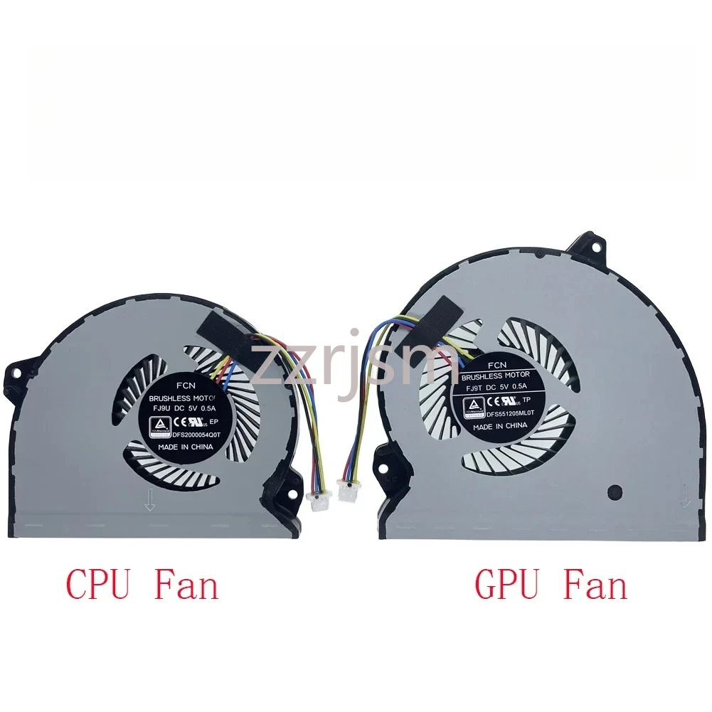 Laptop CPU + GPU Cooling Fan for ASUS ROG Strix GL702VMK GL702VML GL702VM GL702VS GL702VSK Series   @ok @ok