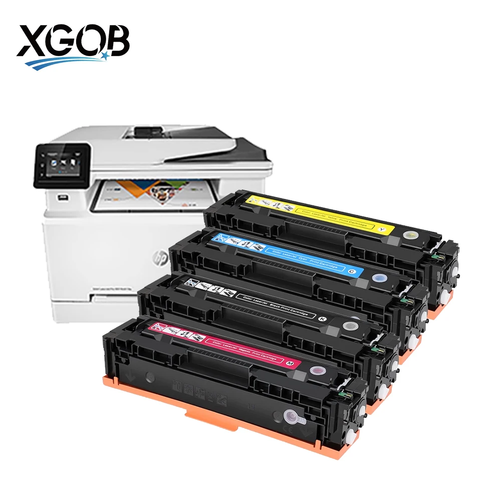 

1 шт. CF540A/203A тонер-картридж для HP Color LaserJet Pro MFP M280nw M281fdw M281fdn M254dw/nw/dn совместимый тонер-картридж