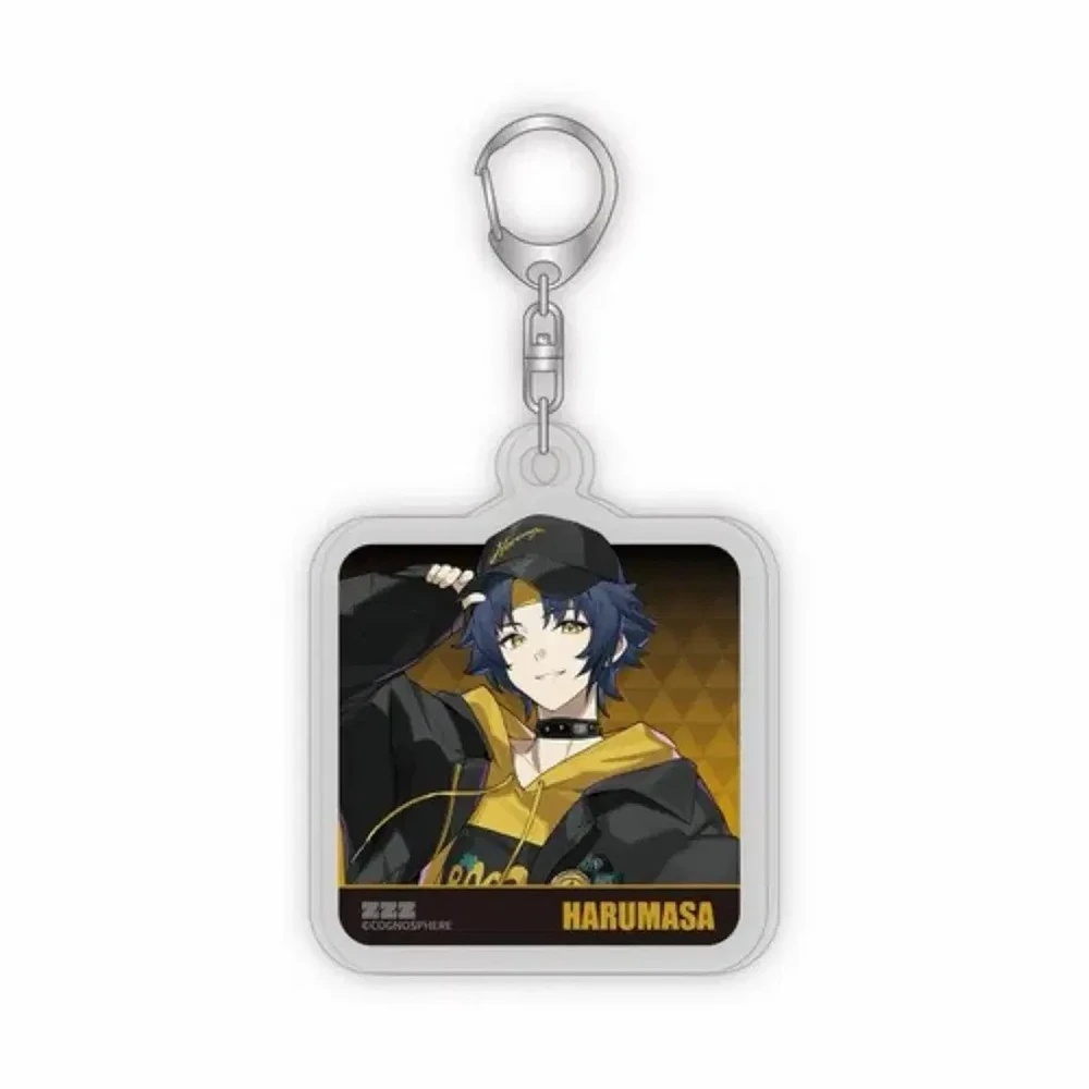 6CM Anime Zenless Zone Zero Acrylic Keychain Stand Model Ornament Accessories Goods Christmas Gifts