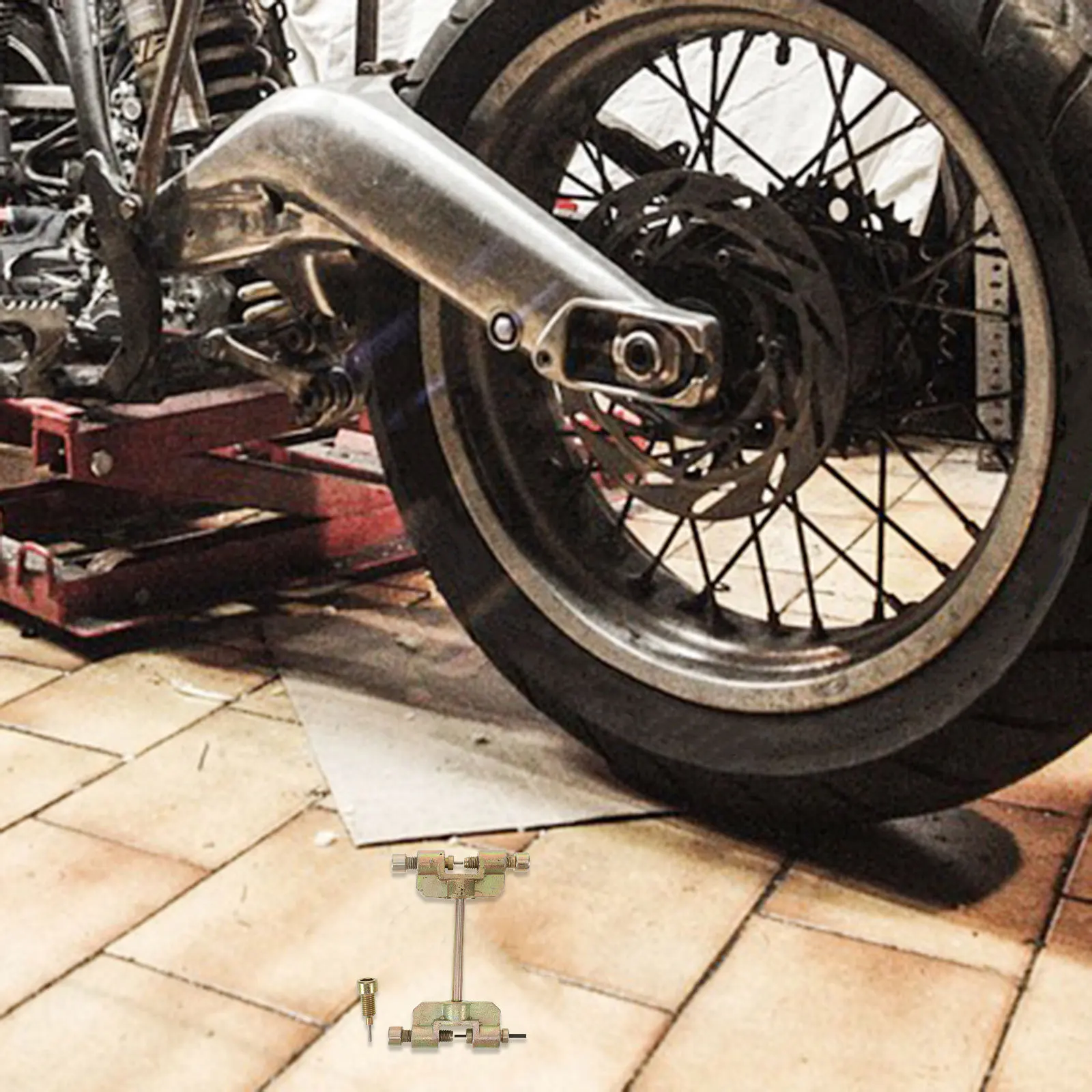 

Breaker Zinc Alloy Bike Motorcycle Remover Splitter For Road Mountain Bicycle Repair Breaker Tool Motorcycle Chain Tool