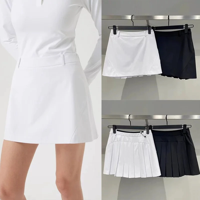 Golf Clothing Women's Spring And Summer Short Skirt Sports Slimming Unchanged Shape Woman Golf Pleated Short Skirt