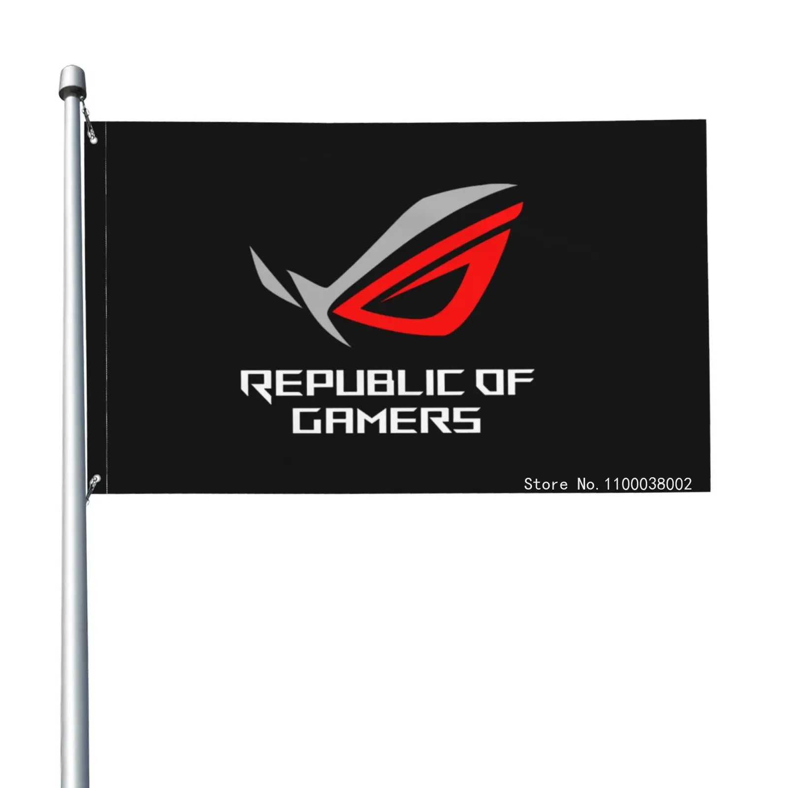 Asus Rog Republic Of Gamers The Choice Of Champions Flag Banner Decor Sports Club Sport Outdoor